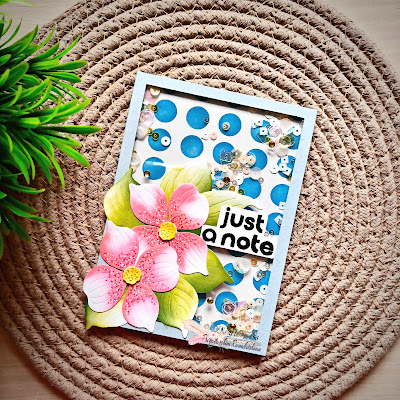 Kraftempress: Shaker card Kraftempress: Shaker card