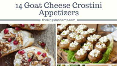 14 Goat Cheese Crostini Appetizers