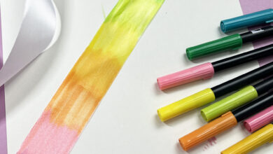 DIY Lucky Pennant Flag for National Craft Month