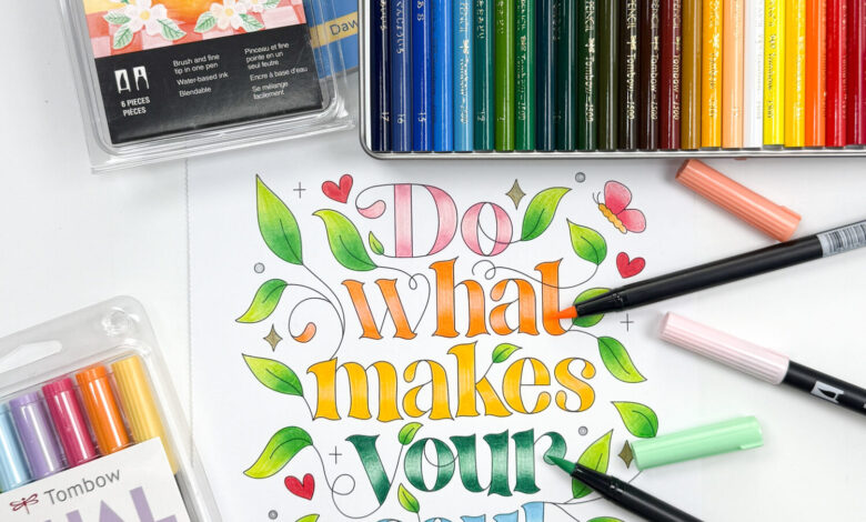 Craft Your Creativity with Tombow