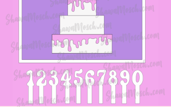 #1 Easy Pop Up Birthday Cake Card to make with your Cricut!