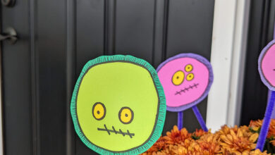 Monster Mums DIY Halloween Floral Picks