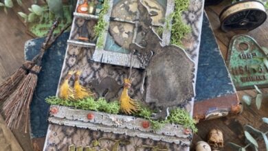 Witchcraft Re-Release – iGirlZoe, Crafter & Tim Holtz Addict