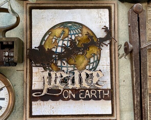 Peace on Earth – iGirlZoe, Crafter & Tim Holtz Addict Peace on Earth – iGirlZoe, Crafter & Tim Holtz Addict