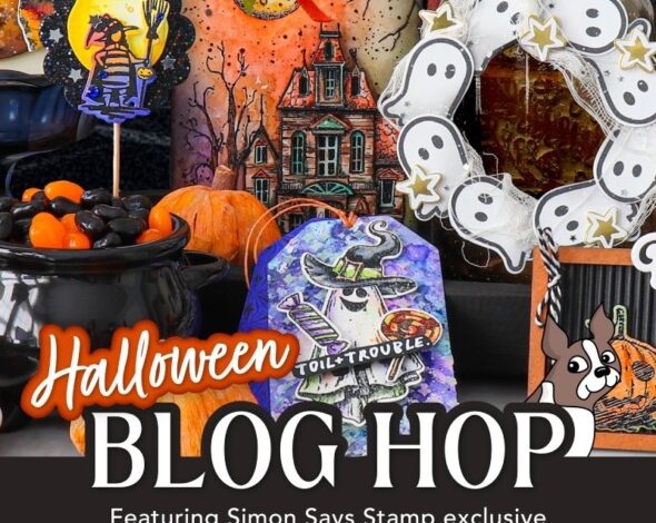 Simon Says Stamp Halloween Blog Hop – iGirlZoe, Crafter & Tim Holtz Addict