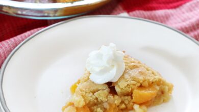 Peach Cobbler Pie – Weekend Craft