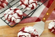 Red Velvet Crinkle Cookies – Weekend Craft