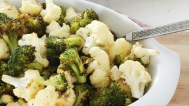 Roasted Broccoli and Cauliflower – Weekend Craft
