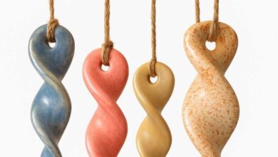 How to Make Handmade Pottery Ceramic Wind Chimes – Polymer Clay