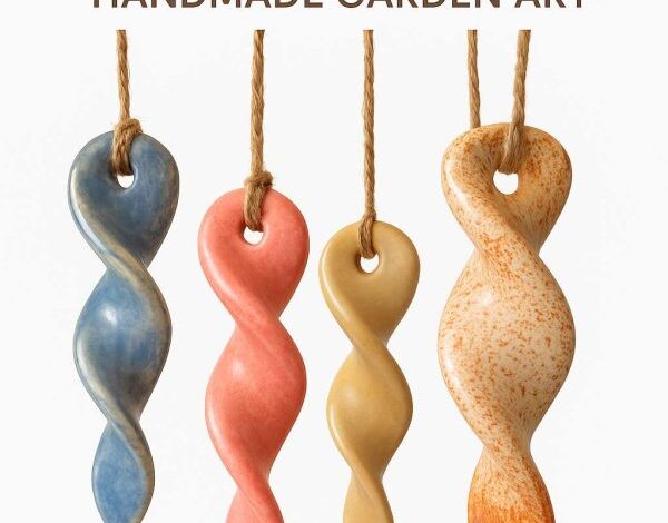 How to Make Handmade Pottery Ceramic Wind Chimes – Polymer Clay