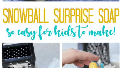 Snowball Surprise Soap For Kids (Video)