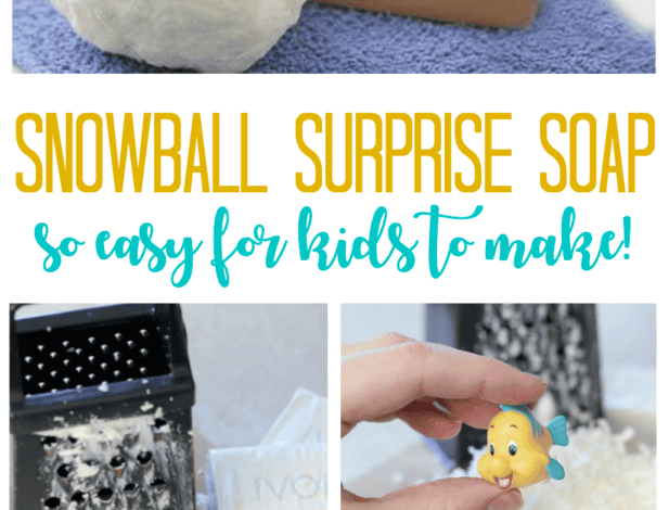 Snowball Surprise Soap For Kids (Video) Snowball Surprise Soap For Kids (Video)