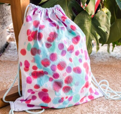 Drip Tie Dye Backpack Drip Tie Dye Backpack