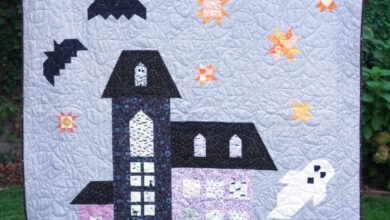 Halloween Quilt Pattern – Haunted