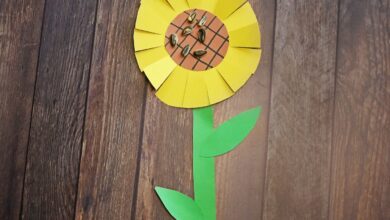 Colorful Paper Sunflower Craft That’s Great for Classrooms